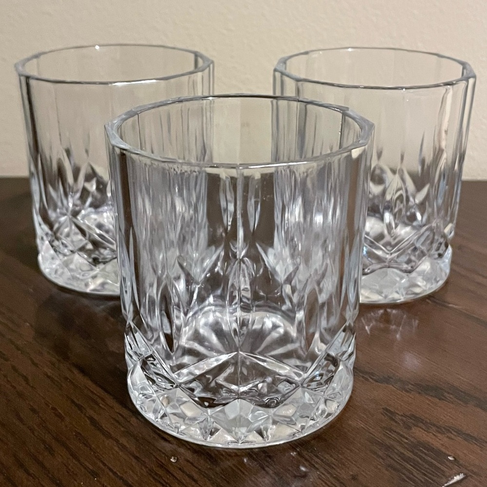 3 Old Fashioned Opera Glasses by Royal Crystal Rock
